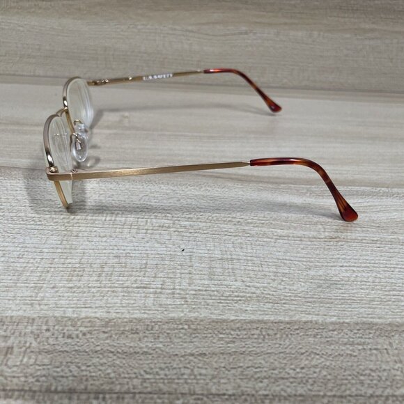 US Safety Eyeglasses Frames PI 350 Golden Tortoise GI Size 50 21 140 mm - Picture 4 of 7
